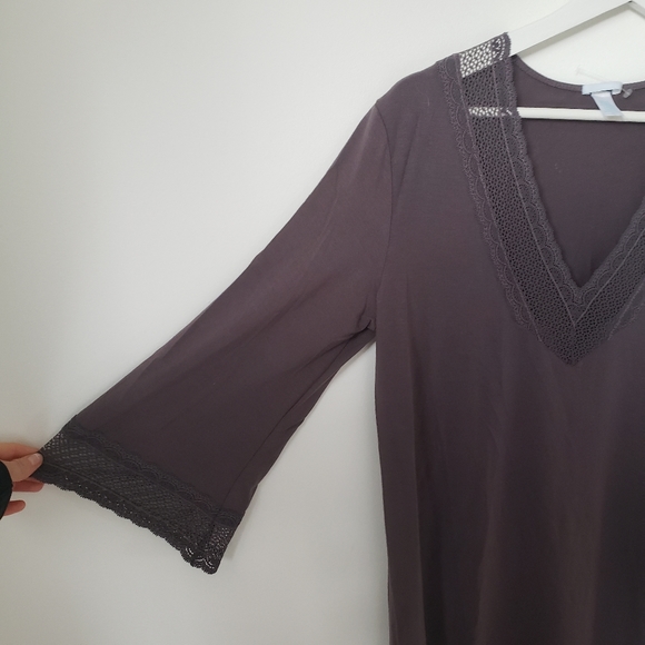 Eberjey Gisele Tunic Purple Small NWOT - Picture 6 of 10